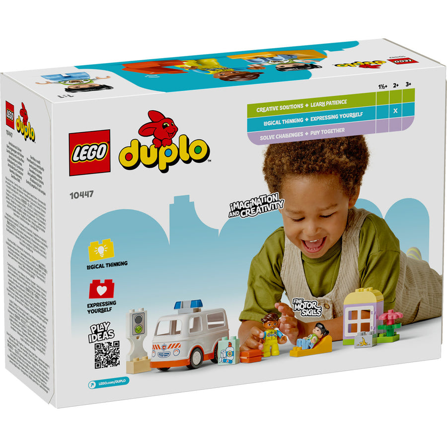 LEGO DUPLO 10447 — Ambulanta și sofer – imagine 3