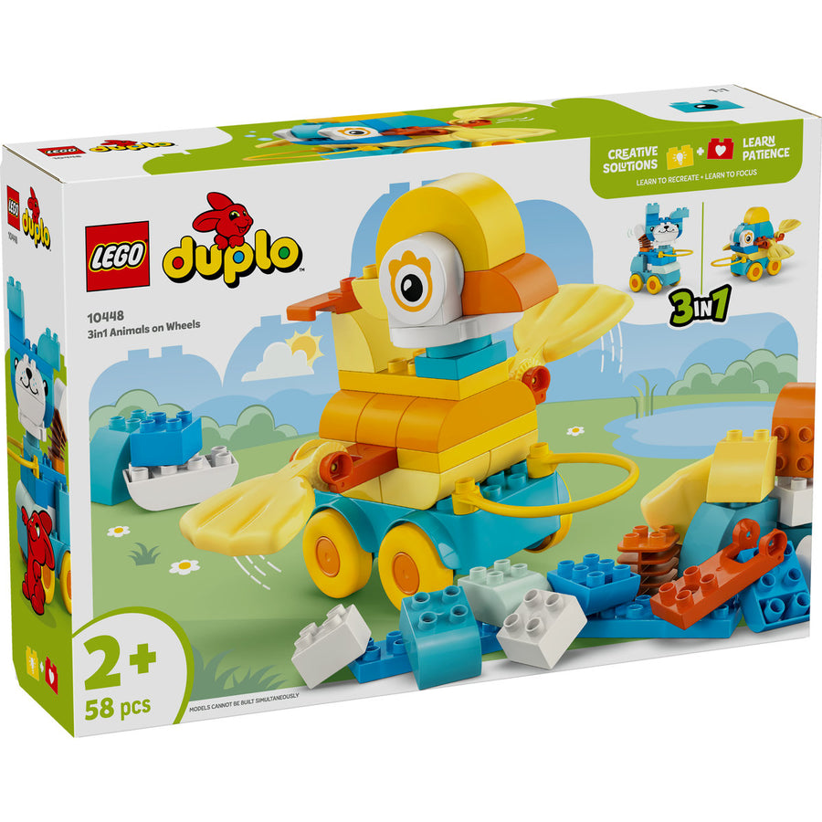 LEGO DUPLO 10448 — Animale pe roți 3 în 1 – imagine 2