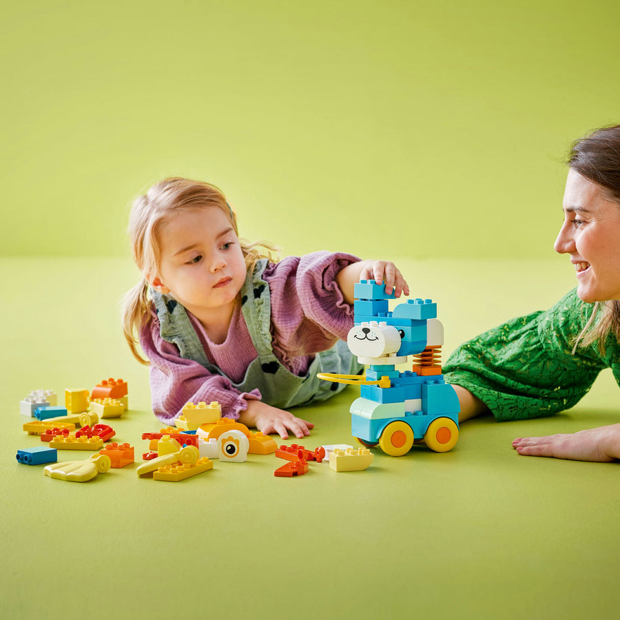 LEGO DUPLO 10448 — Animale pe roți 3 în 1 – imagine 7
