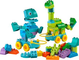 LEGO DUPLO 10451 — Dinozauri pe roți 3 în 1