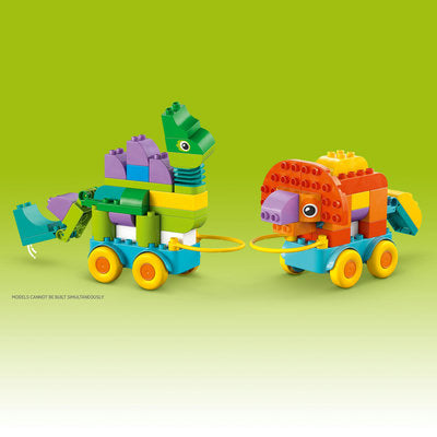 LEGO DUPLO 10451 — Dinozauri pe roți 3 în 1 – imagine 9