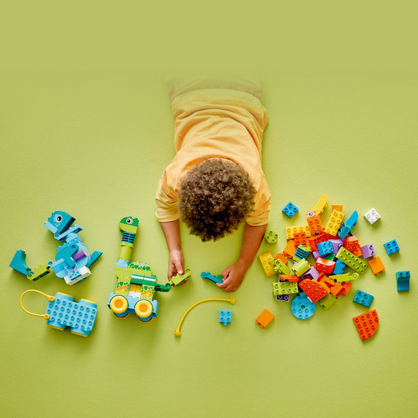 LEGO DUPLO 10451 — Dinozauri pe roți 3 în 1 – imagine 4