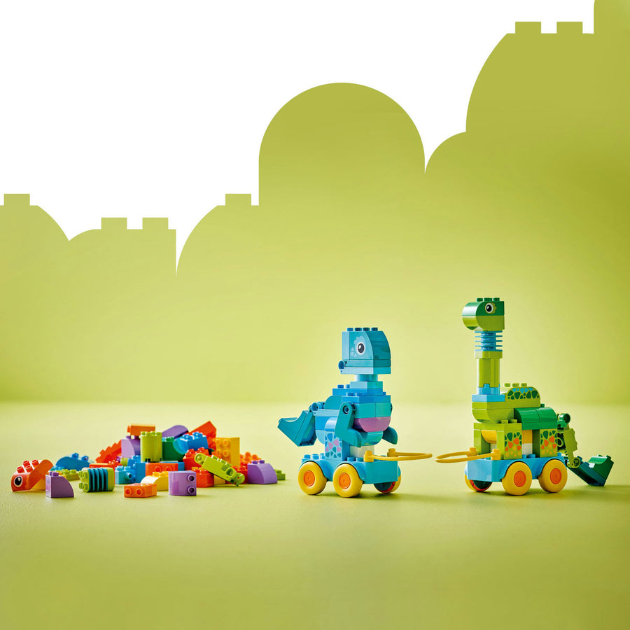 LEGO DUPLO 10451 — Dinozauri pe roți 3 în 1 – imagine 5