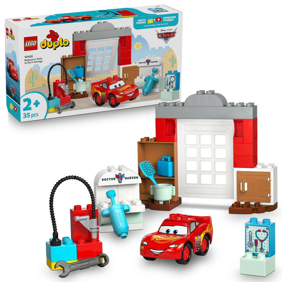 LEGO DUPLO 10456 — Vizita lui McQueen la garajul lui Doc – imagine 1