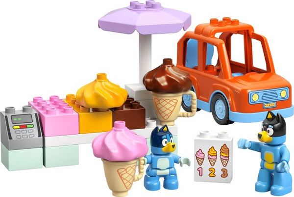 LEGO DUPLO 10458 — Vizita cu Blue la furgoneta de inghetata