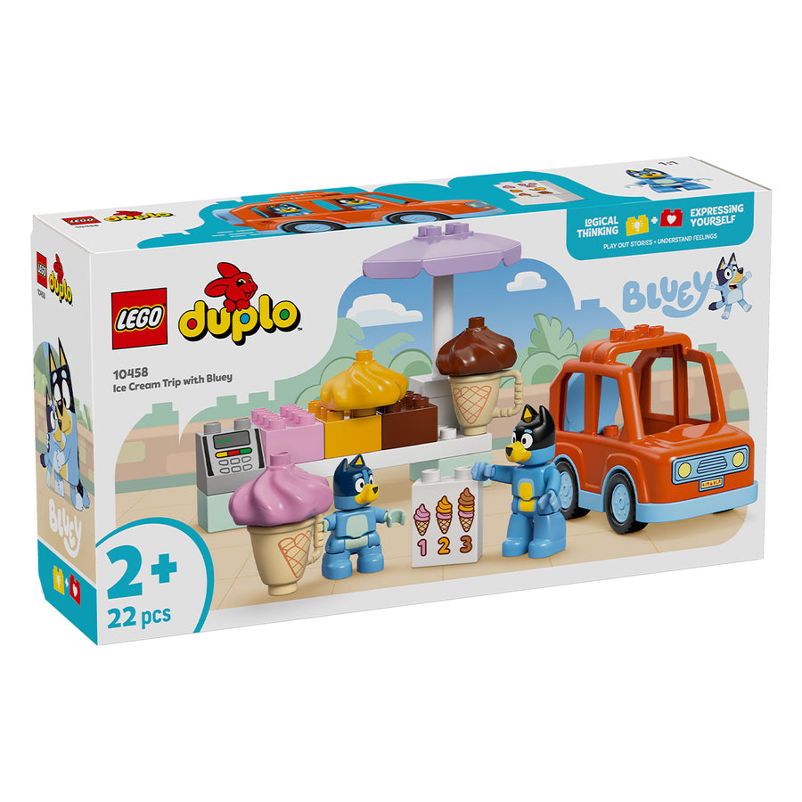 LEGO DUPLO 10458 — Vizita cu Blue la furgoneta de inghetata – imagine 2