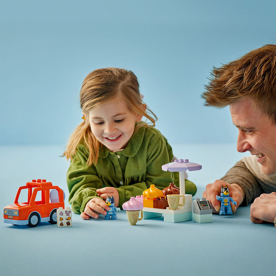 LEGO DUPLO 10458 — Vizita cu Blue la furgoneta de inghetata – imagine 4