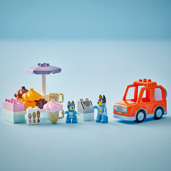 LEGO DUPLO 10458 — Vizita cu Blue la furgoneta de inghetata – imagine 6