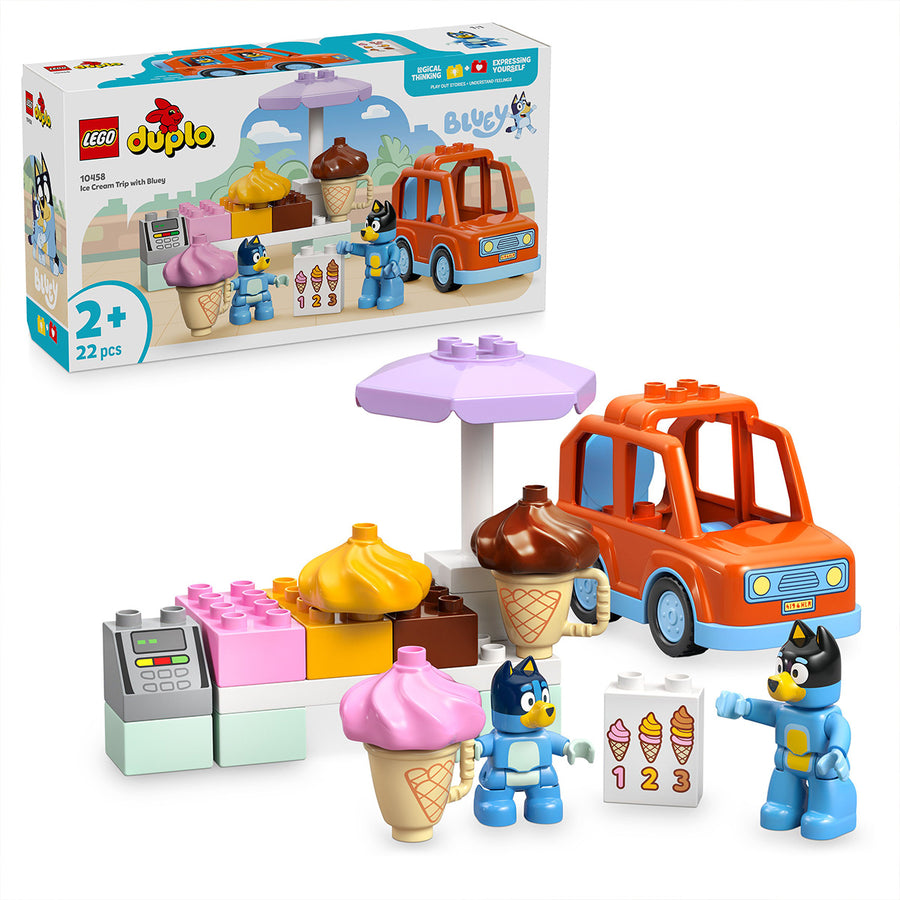 LEGO DUPLO 10458 — Vizita cu Blue la furgoneta de inghetata – imagine 1