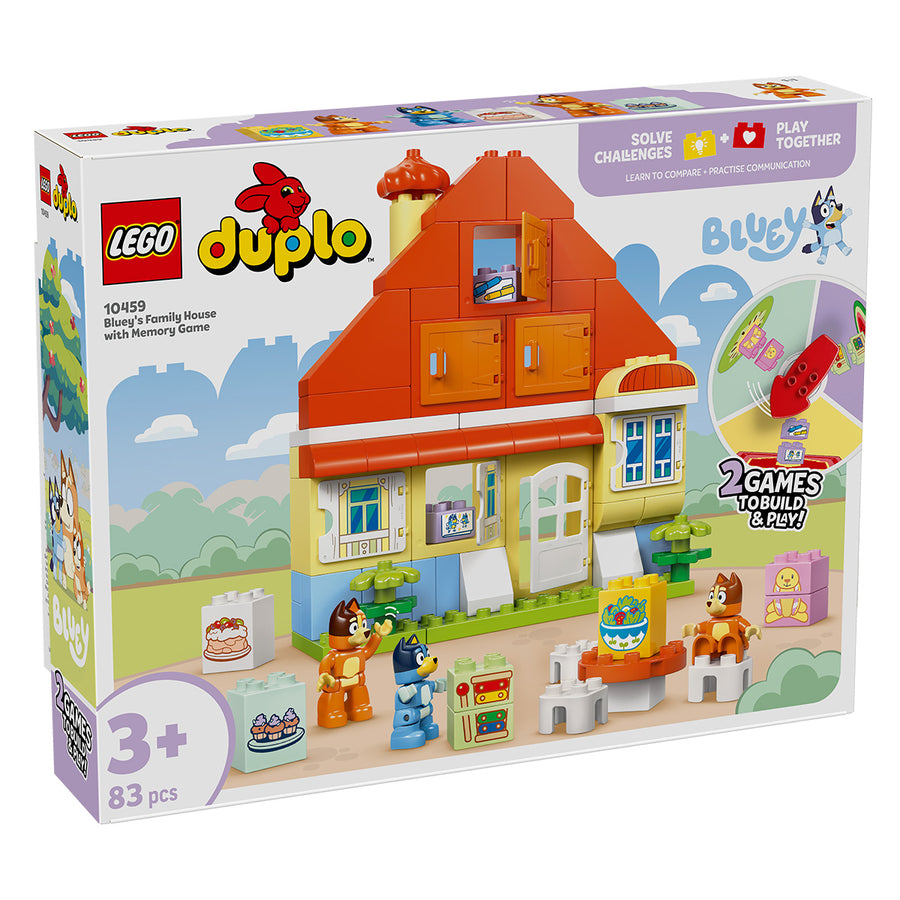LEGO DUPLO 10459 — Casa de familie a lui Blue cu un joc de memorie – imagine 2