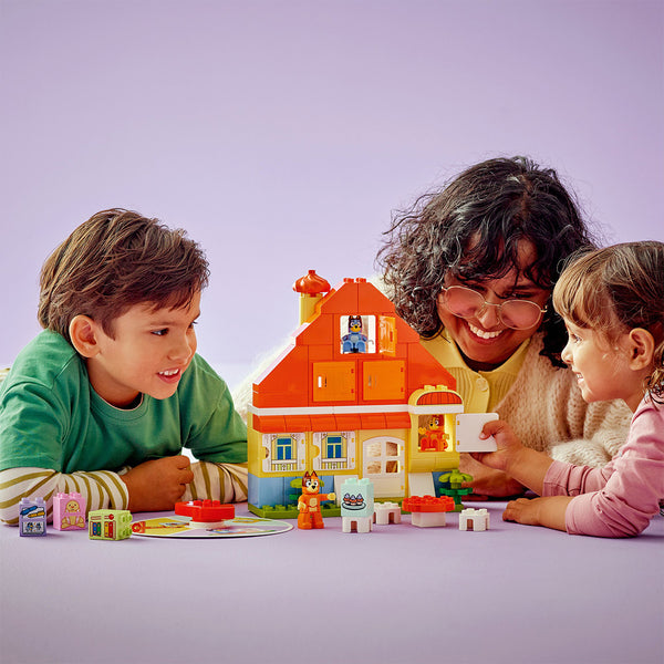 LEGO DUPLO 10459 — Casa de familie a lui Blue cu un joc de memorie – imagine 4