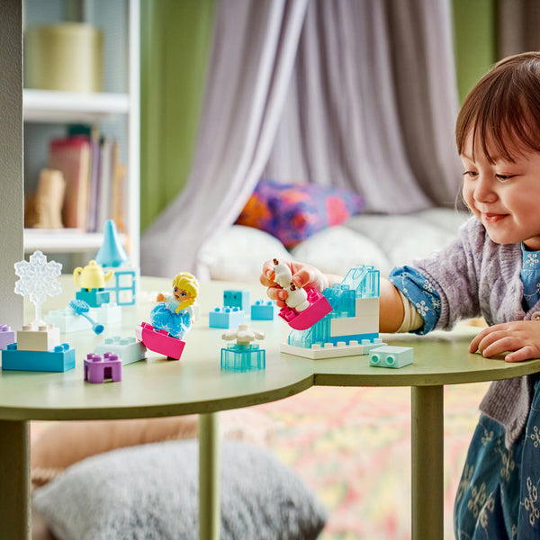 LEGO DUPLO 10462 — Cutie creativă cu Elsa și Olaf din Regatul de gheață – imagine 5