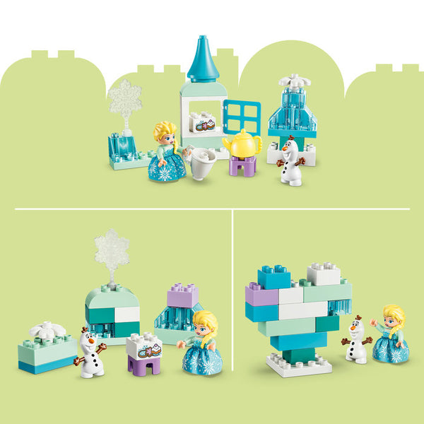LEGO DUPLO 10462 — Cutie creativă cu Elsa și Olaf din Regatul de gheață – imagine 7