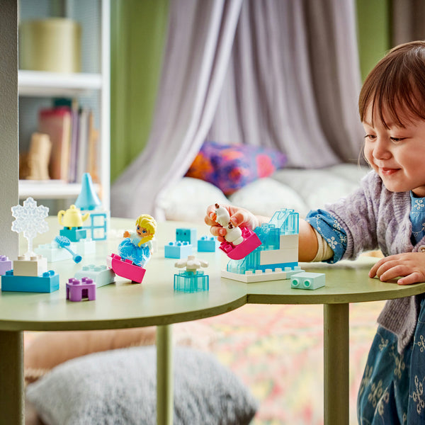 LEGO DUPLO 10462 — Cutie creativă cu Elsa și Olaf din Regatul de gheață – imagine 4