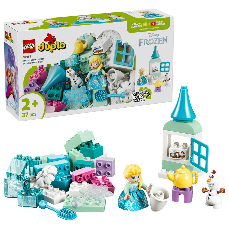 LEGO DUPLO 10462 — Cutie creativă cu Elsa și Olaf din Regatul de gheață – imagine 1
