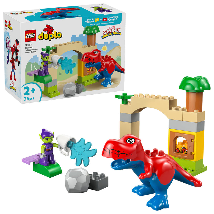 LEGO DUPLO 10463 — Dinozaurul Spidey-Rex vs Green Goblin – imagine 1