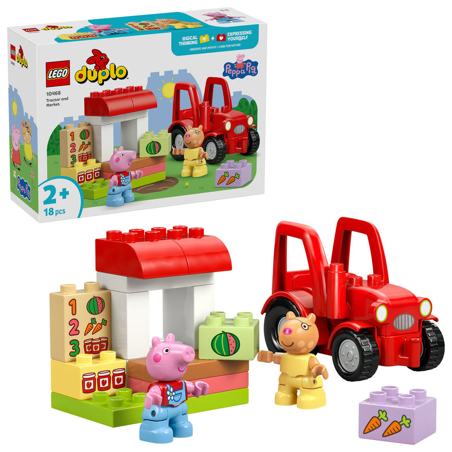 LEGO DUPLO 10468 — Tractor și piață – imagine 1