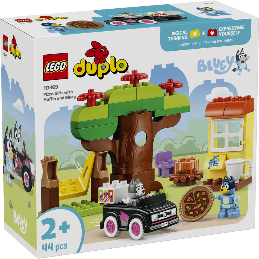LEGO DUPLO 10469 — Muffin și Blue, fetele care aduc pizza – imagine 2