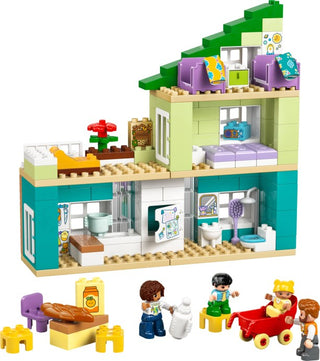 LEGO DUPLO 10470 — Casă modernă de familie 3 în 1, cu figurine