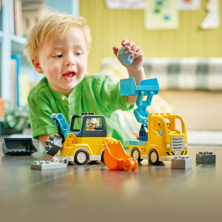 LEGO DUPLO 10475 — Vehicule de construcții 3 în 1 – imagine 5