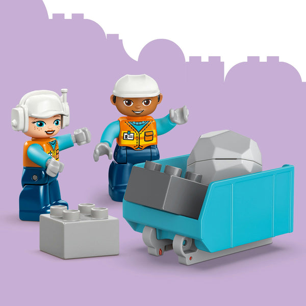 LEGO DUPLO 10475 — Vehicule de construcții 3 în 1 – imagine 6
