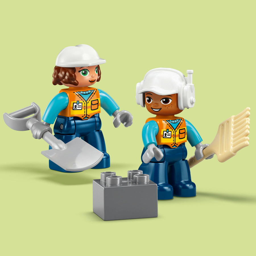 LEGO DUPLO 10476 — Șantier și vehicule de construcții 3 în 1 – imagine 6