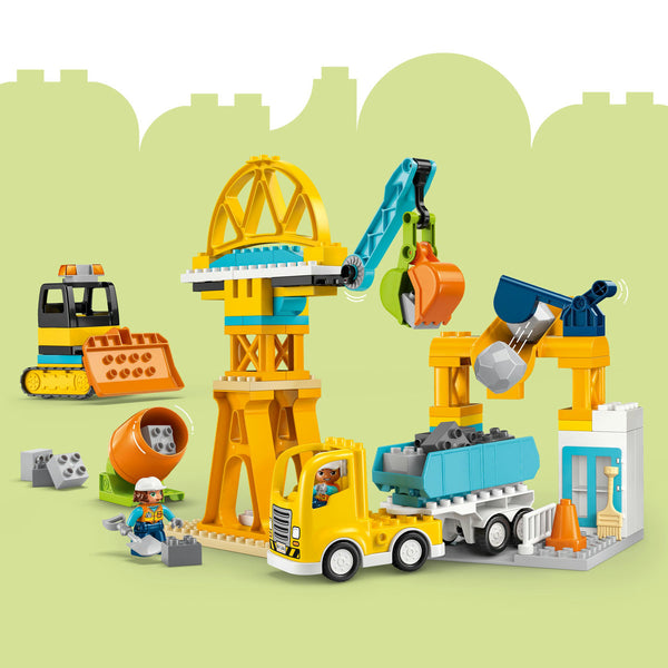 LEGO DUPLO 10476 — Șantier și vehicule de construcții 3 în 1 – imagine 7