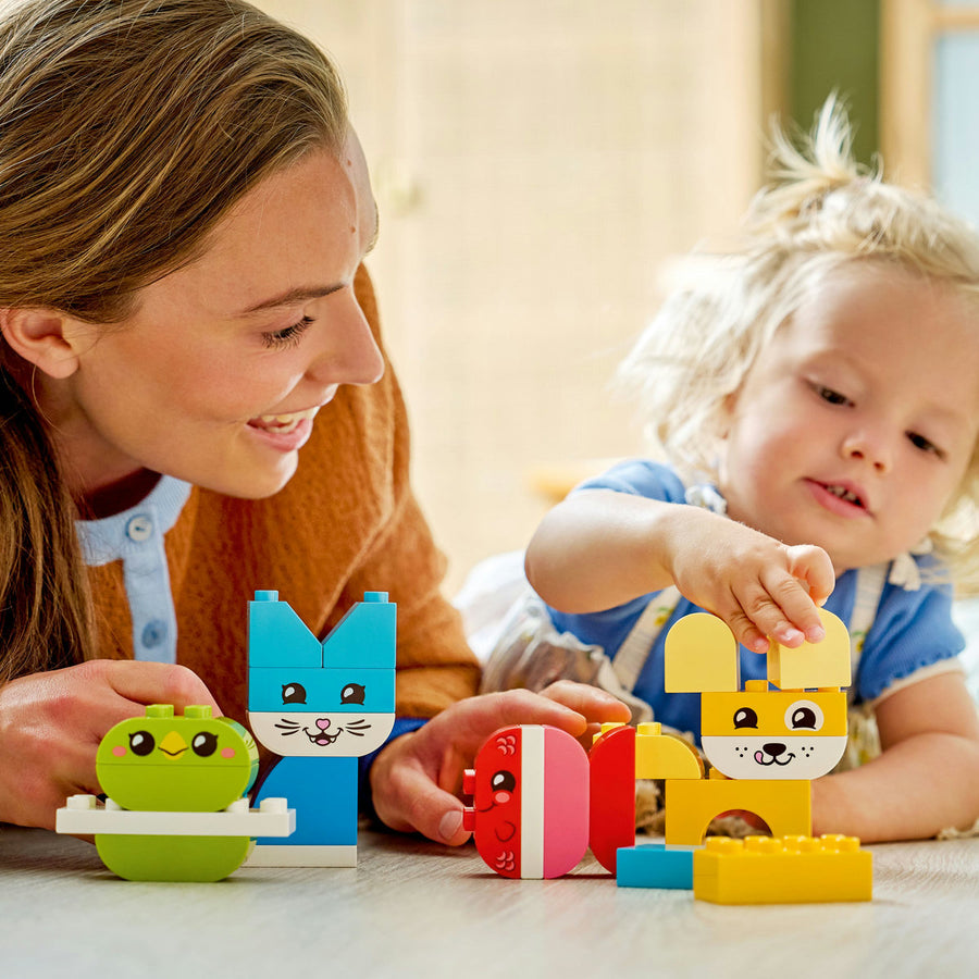 LEGO DUPLO 10477 — Animăluțe de companie creative 3 în 1 – imagine 4