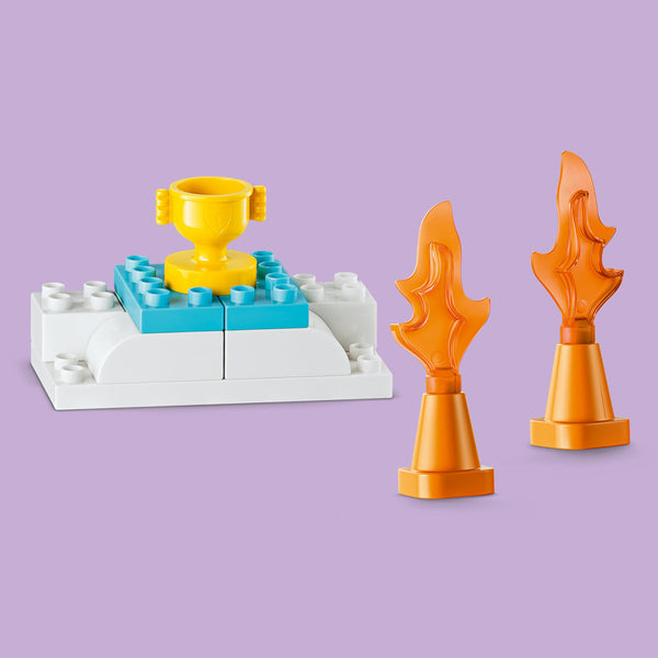 LEGO DUPLO 10478 — Rampe creative cu vehicule 3 în 1 – imagine 5