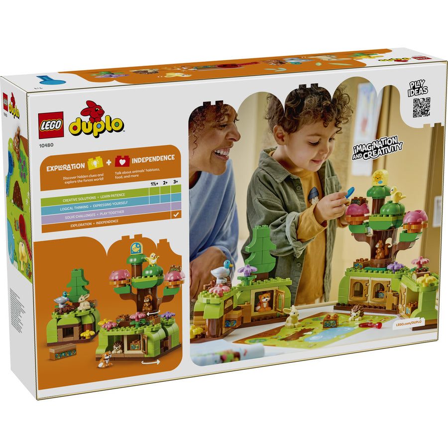 LEGO DUPLO 10480 — Pădurea descoperirilor cu animale sălbatice – imagine 3