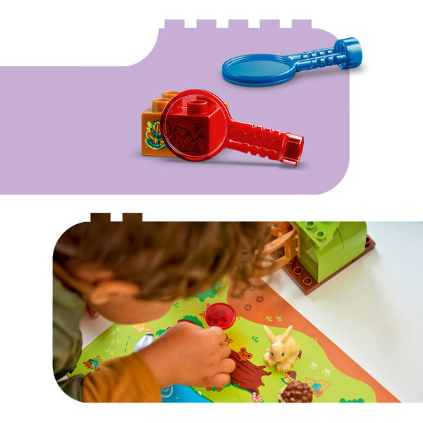 LEGO DUPLO 10480 — Pădurea descoperirilor cu animale sălbatice – imagine 5