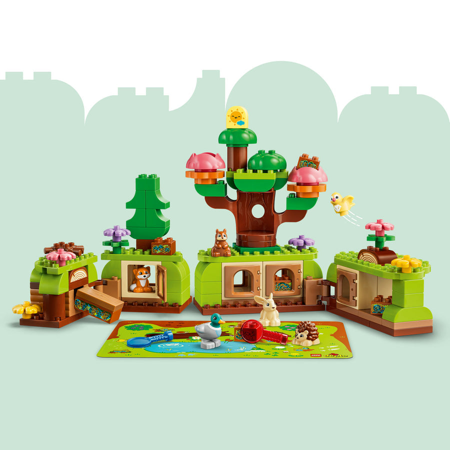 LEGO DUPLO 10480 — Pădurea descoperirilor cu animale sălbatice – imagine 7