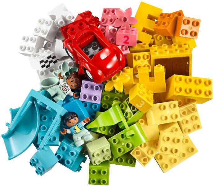 LEGO DUPLO 10914 — Cutie Deluxe in forma de caramida