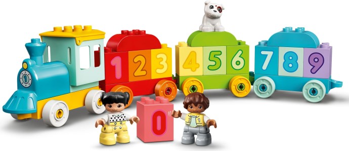 LEGO DUPLO 10954 — Trenul cu numere – Invatam sa numaram