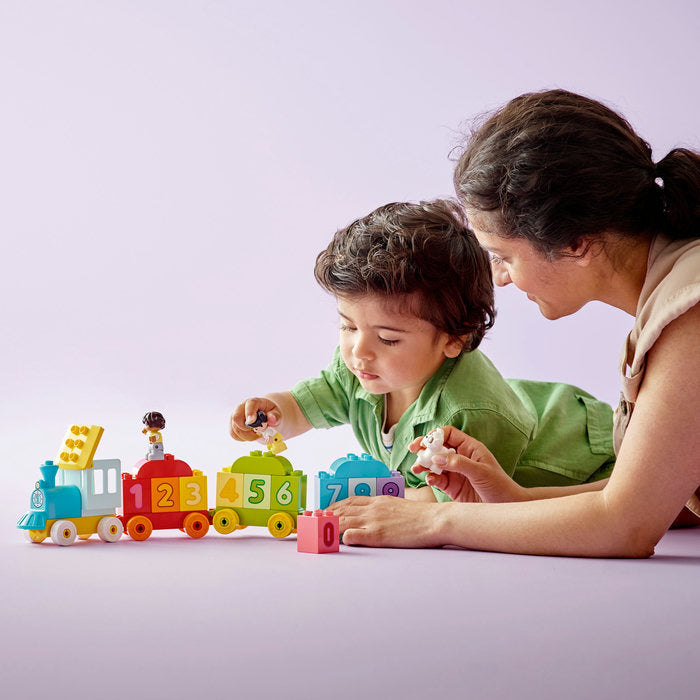 LEGO DUPLO 10954 — Trenul cu numere – Invatam sa numaram – imagine 1