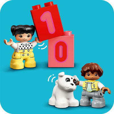 LEGO DUPLO 10954 — Trenul cu numere – Invatam sa numaram – imagine 3