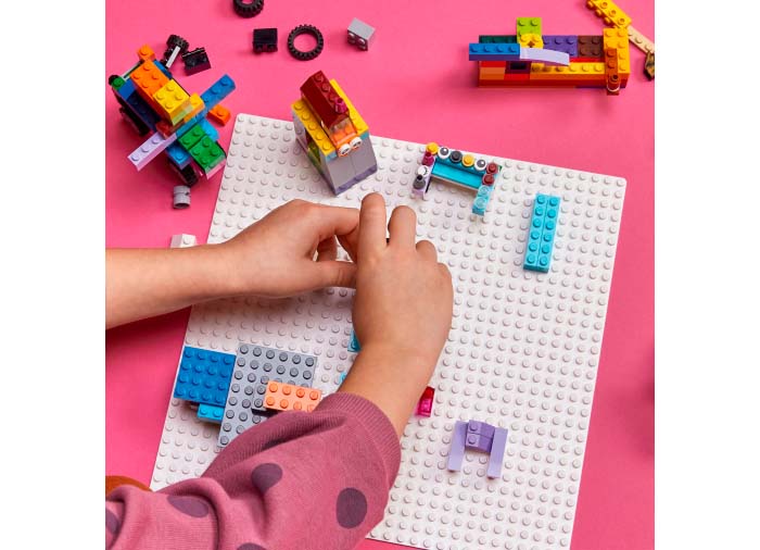 LEGO Classic 11026 — Placa de Baza Alba – imagine 3