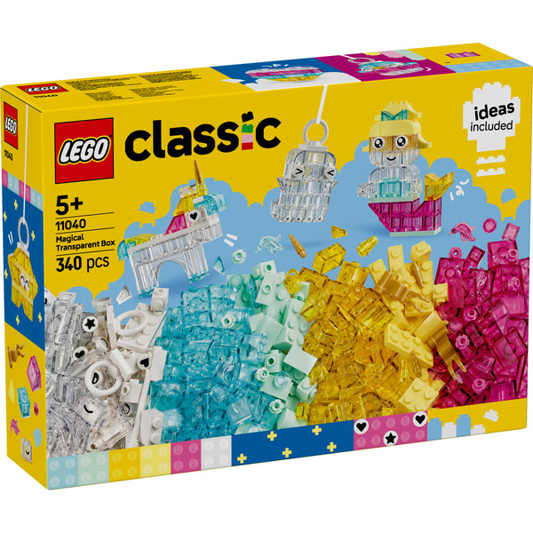 LEGO Classic 11040 — Cutie transparenta magica – imagine 2