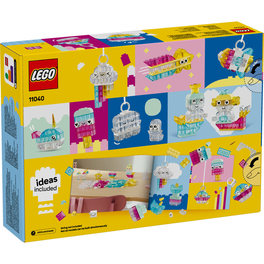LEGO Classic 11040 — Cutie transparenta magica – imagine 3