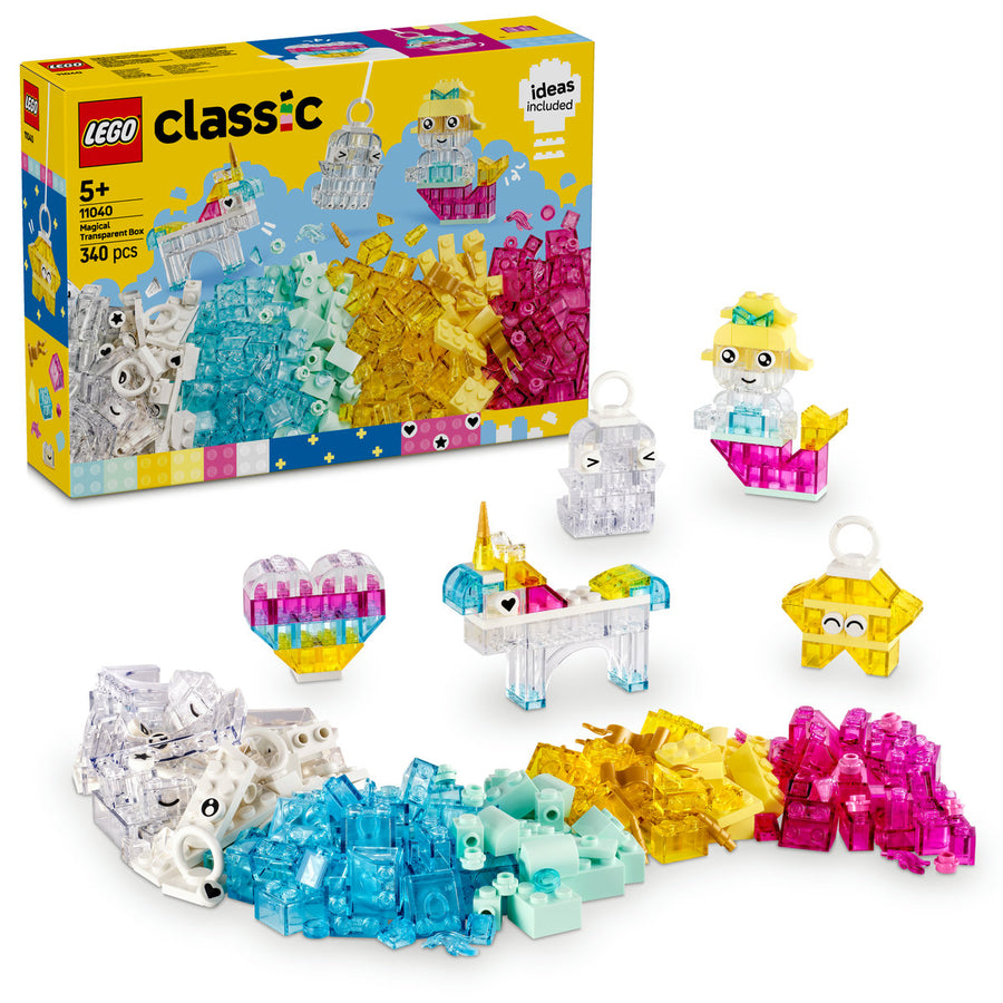 LEGO Classic 11040 — Cutie transparenta magica – imagine 1