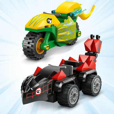 LEGO Marvel Super Heroes 11198 — Spin și Electro în dino-vehicule – imagine 4