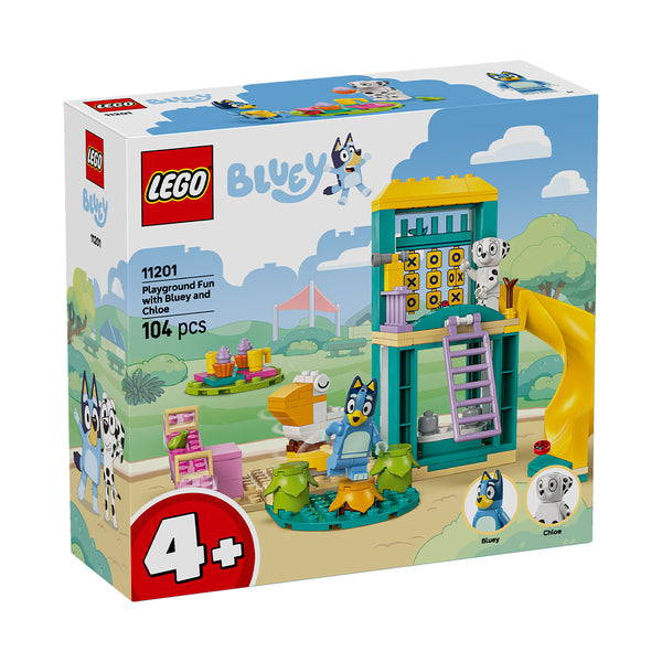 LEGO Bluey 11201 — Distractie la locul de joaca cu Blue și Chloe – imagine 2