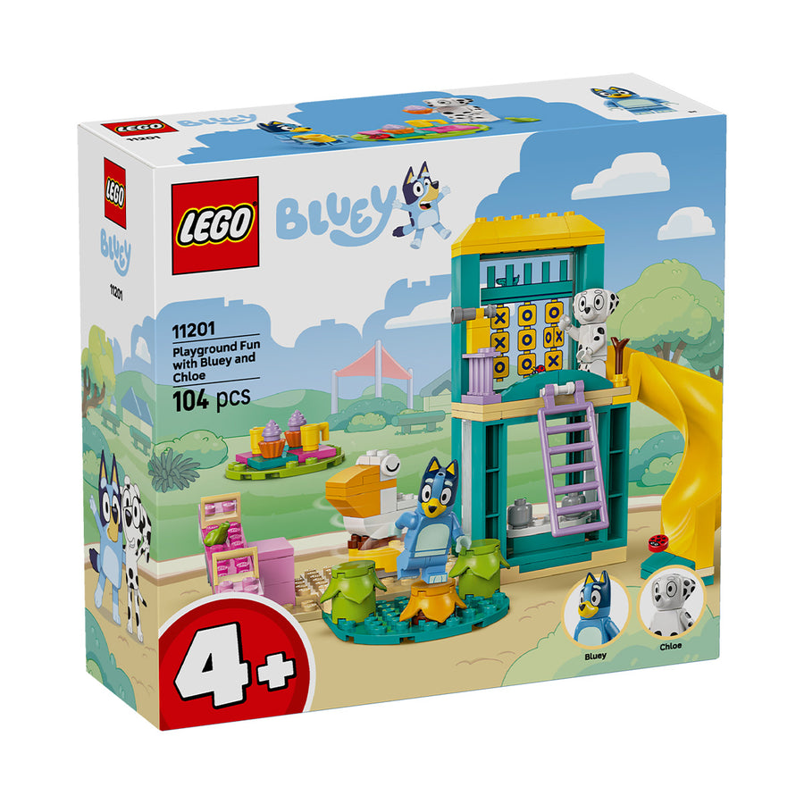 LEGO Bluey 11201 — Distractie la locul de joaca cu Blue și Chloe – imagine 2