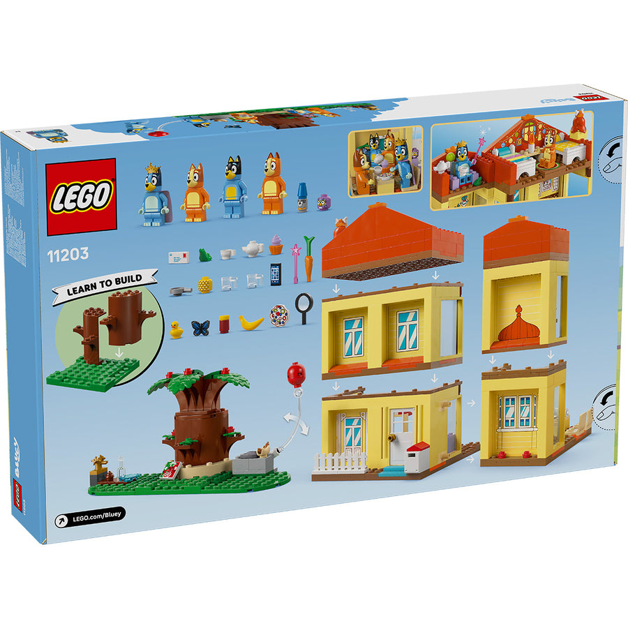 LEGO Bluey 11203 — Casa familiei lui Blue – imagine 3