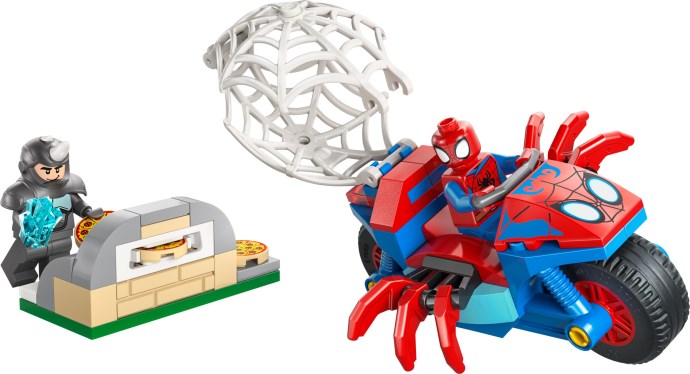 LEGO Marvel Super Heroes 11206 — Spidey pe motocicletă vs Rhino