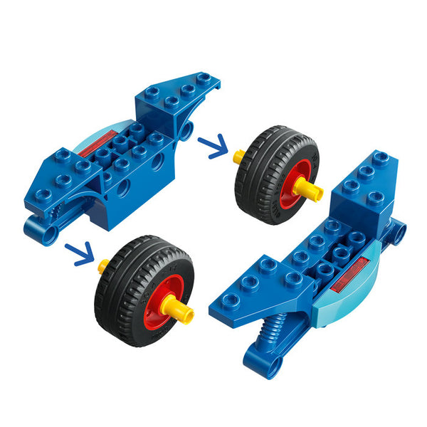 LEGO Marvel Super Heroes 11206 — Spidey pe motocicletă vs Rhino – imagine 4