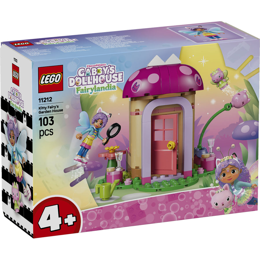 LEGO Gabby s Dollhouse 11212 — Căsuța din grădină a Miau-Zânei
