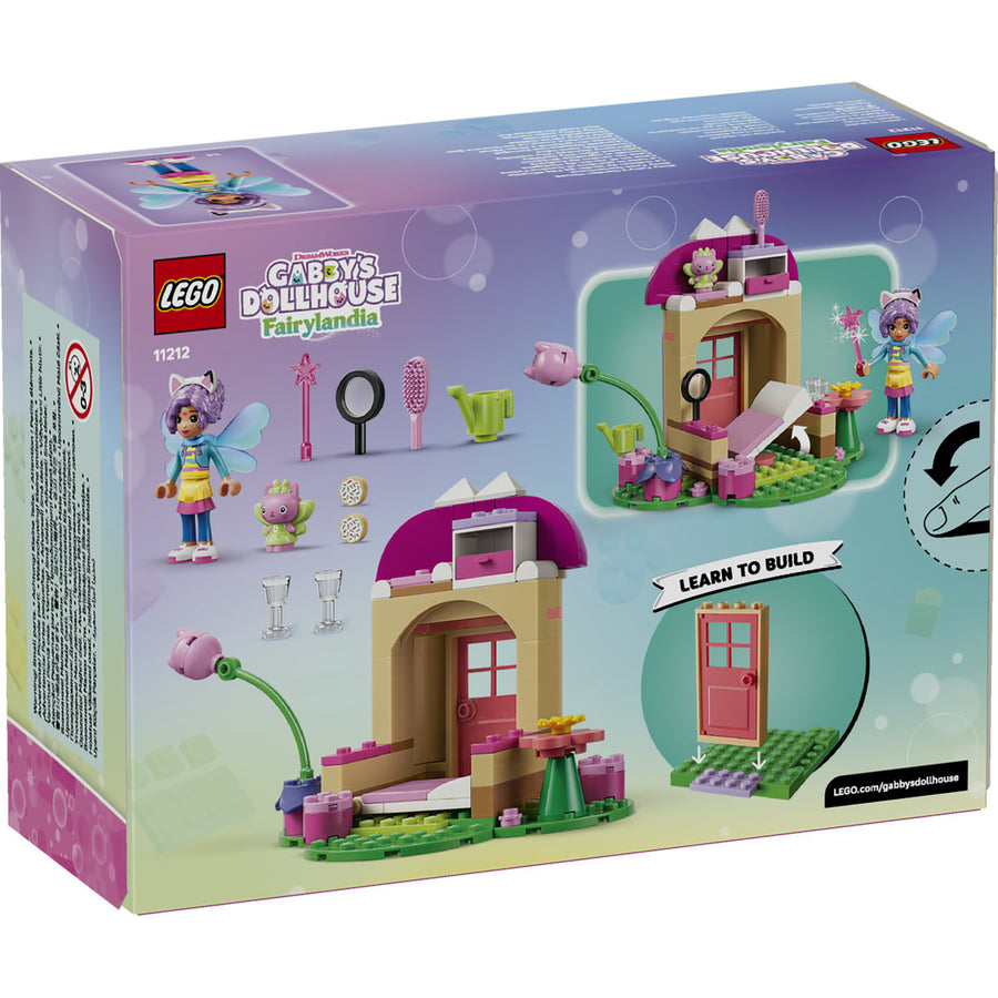 LEGO Gabby s Dollhouse 11212 — Căsuța din grădină a Miau-Zânei
