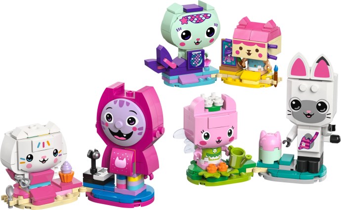 LEGO Gabby s Dollhouse 11215 — Prietenele pisicuțe din cărămizi ale lui Gabby