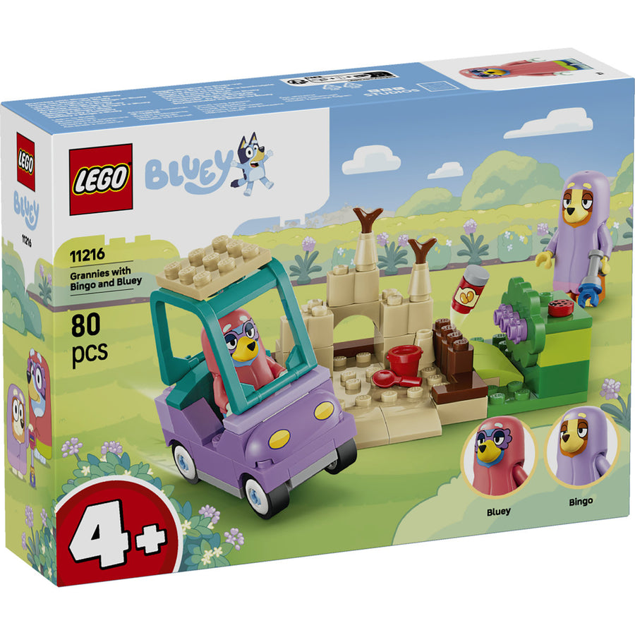 LEGO Bluey 11216 — Bingo și Blue se joacă de-a bunicuțele – imagine 2
